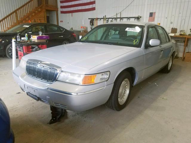 2MEFM75W4XX658225 - 1999 MERCURY GRAND MARQ GRAY photo 2