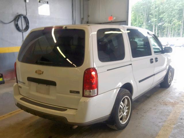 1GNDV23W18D209029 - 2008 CHEVROLET UPLANDER L WHITE photo 4