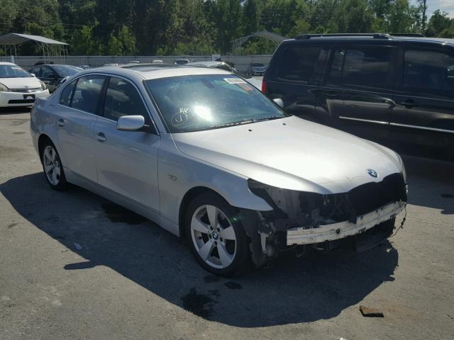 WBANF73507CY17351 - 2007 BMW 530 XI SILVER photo 1