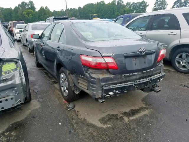 4T1BK46K17U028844 - 2007 TOYOTA CAMRY NEW GRAY photo 3