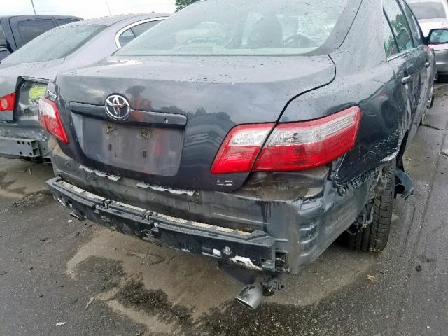 4T1BK46K17U028844 - 2007 TOYOTA CAMRY NEW GRAY photo 9