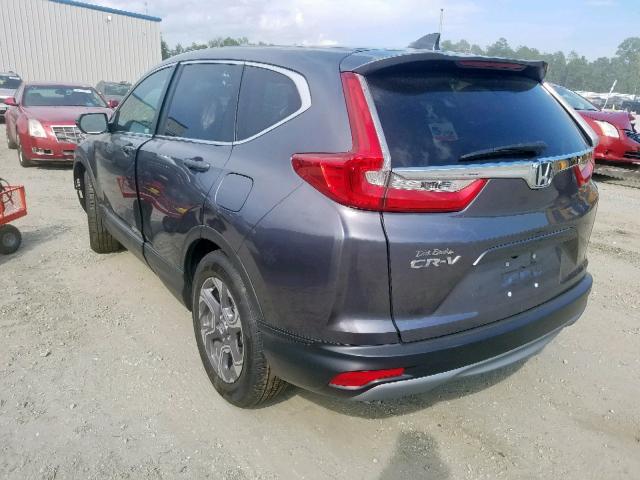 7FARW1H83KE017969 - 2019 HONDA CR-V EXL SILVER photo 3