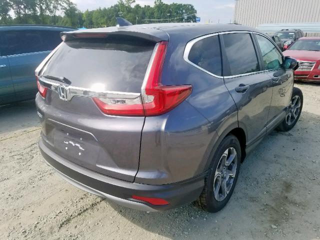 7FARW1H83KE017969 - 2019 HONDA CR-V EXL SILVER photo 4