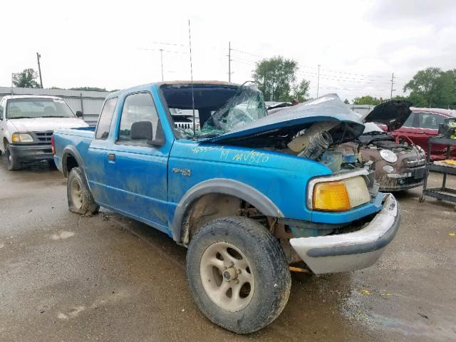 1FTCR15X0RPA28027 - 1994 FORD RANGER SUP BLUE photo 1