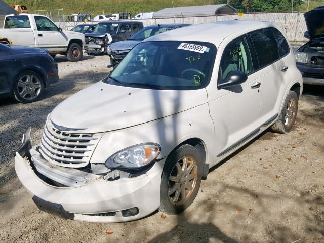 3A4GY5F97AT188654 - 2010 CHRYSLER PT CRUISER WHITE photo 2