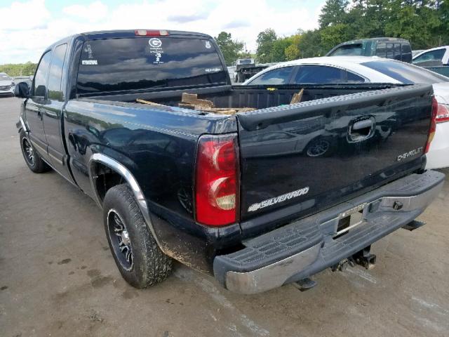 2GCEC19T041139796 - 2004 CHEVROLET SILVERADO BLACK photo 3