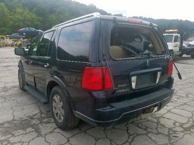 5LMFU28R24LJ33000 - 2004 LINCOLN NAVIGATOR BLACK photo 3