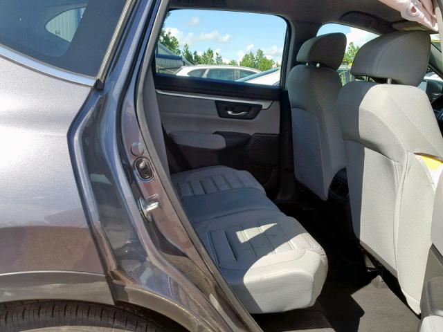 5J6RW6H39HL004379 - 2017 HONDA CR-V LX GRAY photo 6