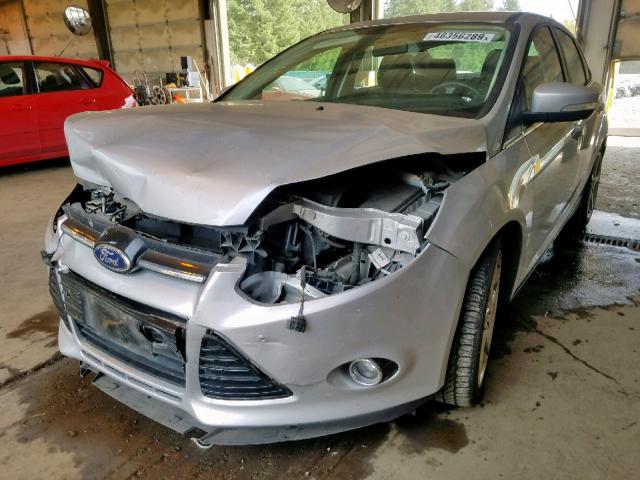 1FADP3J23DL201318 - 2013 FORD FOCUS TITA SILVER photo 2