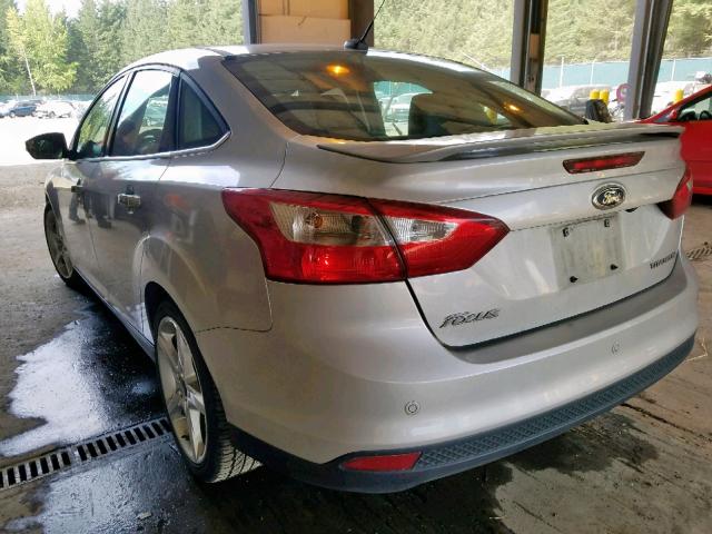 1FADP3J23DL201318 - 2013 FORD FOCUS TITA SILVER photo 3