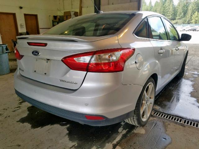 1FADP3J23DL201318 - 2013 FORD FOCUS TITA SILVER photo 4