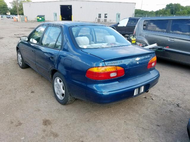 1Y1SK52831Z426731 - 2001 CHEVROLET GEO PRIZM BLUE photo 3