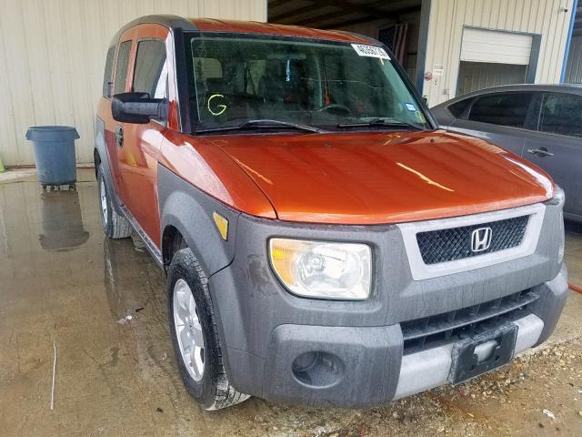 5J6YH185X3L009125 - 2003 HONDA ELEMENT EX ORANGE photo 1