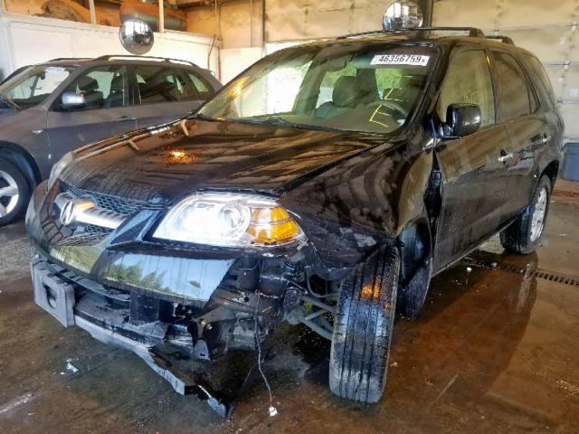 2HNYD18685H538268 - 2005 ACURA MDX TOURIN BLACK photo 2