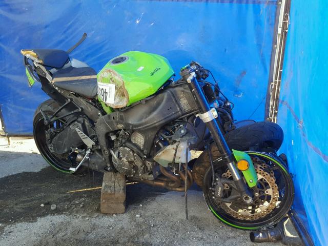 JKBZXJE14JA027410 - 2018 KAWASAKI ZX636 E GREEN photo 1