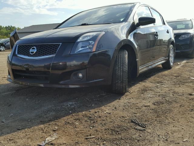 3N1AB6AP2CL709665 - 2012 NISSAN SENTRA 2.0 BLACK photo 2