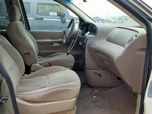 2FMZA5245YBA52599 - 2000 FORD WINDSTAR S GRAY photo 5