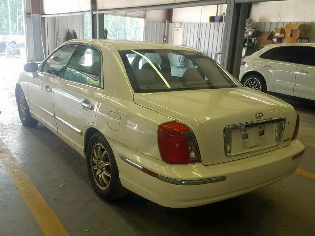 KMHFU45E65A401740 - 2005 HYUNDAI XG 350 WHITE photo 3