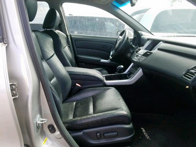 5J8TB18279A006311 - 2009 ACURA RDX SILVER photo 5