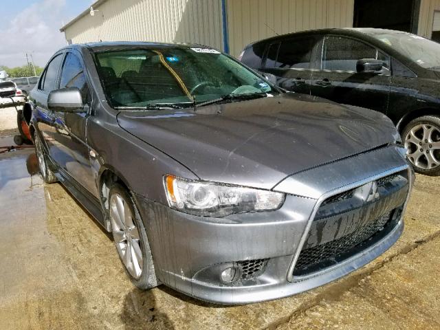 JA32U8FW4DU013273 - 2013 MITSUBISHI LANCER GT GRAY photo 1