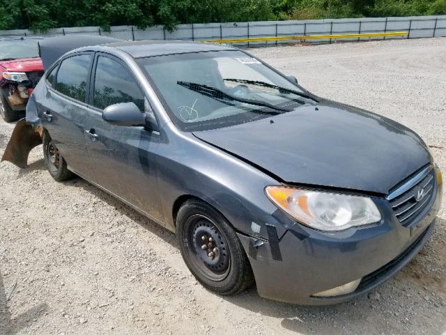 KMHDU46D78U521773 - 2008 HYUNDAI ELANTRA GL GRAY photo 1