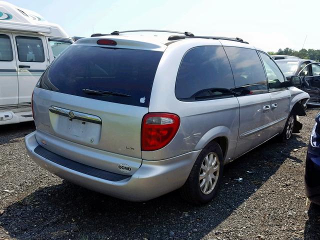 2C4GP44L33R209930 - 2003 CHRYSLER TOWN & COU SILVER photo 4