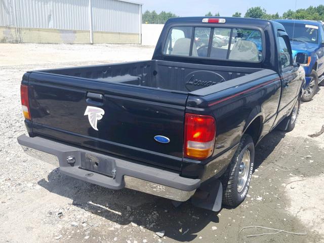 1FTCR10A1VTA74938 - 1997 FORD RANGER BLACK photo 4