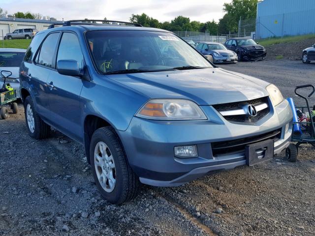 2HNYD18996H538825 - 2006 ACURA MDX TOURIN BLUE photo 1