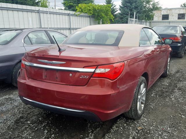 1C3BCBEB1CN279797 - 2012 CHRYSLER 200 TOURIN SILVER photo 4