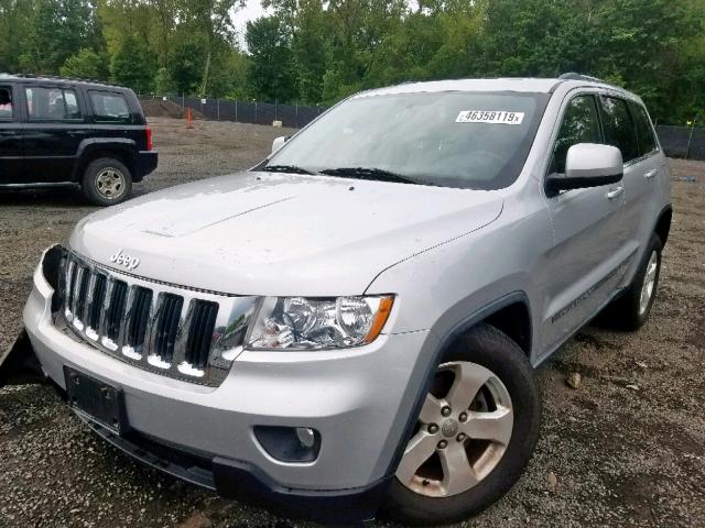 1J4RR4GG2BC670927 - 2011 JEEP GRAND CHER SILVER photo 2