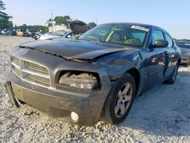 2B3CA3CV7AH227851 - 2010 DODGE CHARGER SX GRAY photo 2