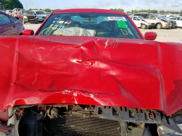 2C3CDXBG0CH301604 - 2012 DODGE CHARGER SE RED photo 7