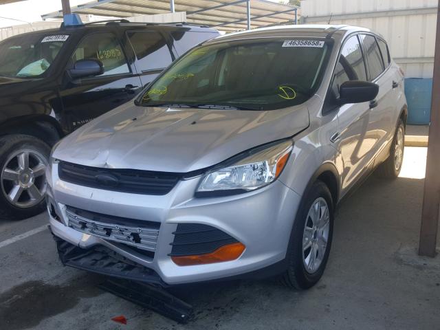 1FMCU0F73FUB31717 - 2015 FORD ESCAPE S SILVER photo 2