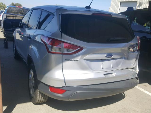 1FMCU0F73FUB31717 - 2015 FORD ESCAPE S SILVER photo 3