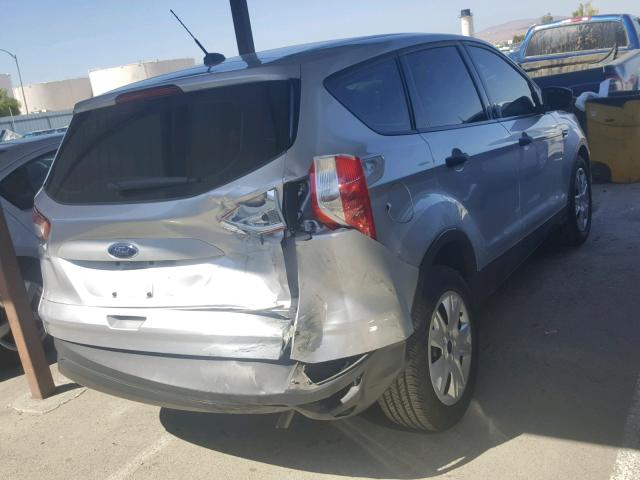 1FMCU0F73FUB31717 - 2015 FORD ESCAPE S SILVER photo 4