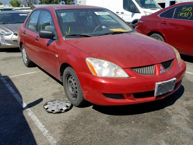 JA3AJ26E94U060503 - 2004 MITSUBISHI LANCER ES RED photo 1