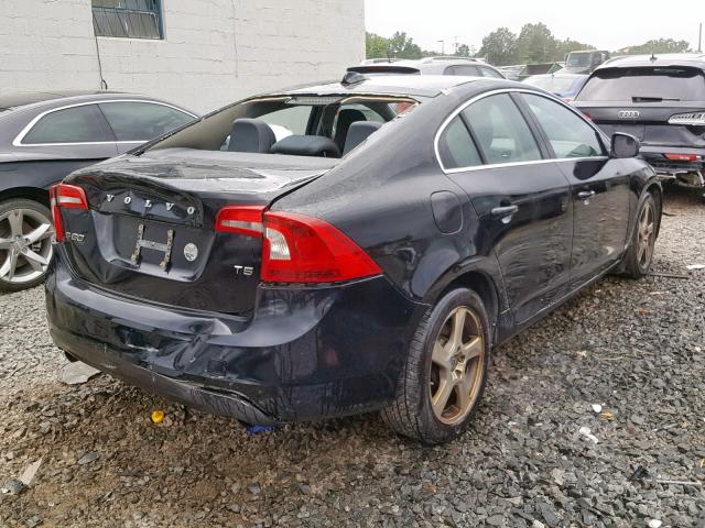 YV1622FS9C2112601 - 2012 VOLVO S60 T5 BLACK photo 4