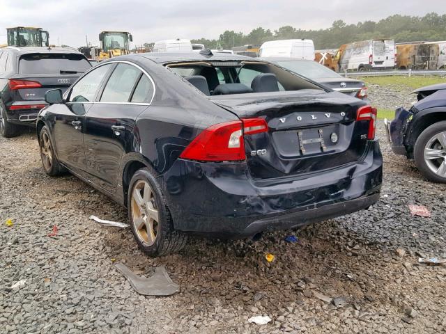 YV1622FS9C2112601 - 2012 VOLVO S60 T5 BLACK photo 9