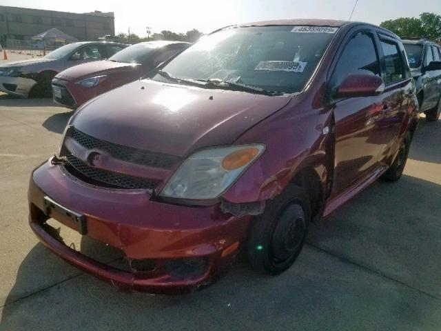 JTKKT624660162932 - 2006 TOYOTA SCION XA RED photo 2