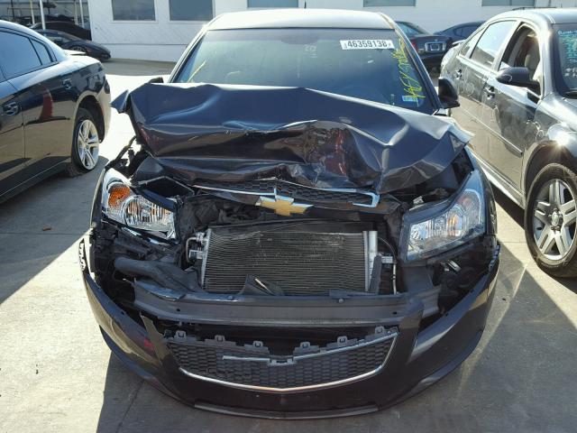 1G1PA5SH5E7180787 - 2014 CHEVROLET CRUZE LS BLACK photo 7