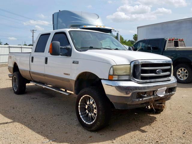 1FTSW31P24EB79994 - 2004 FORD F350 SRW S WHITE photo 1