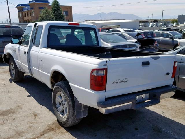 1FTZR15E13TA46558 - 2003 FORD RANGER SUP WHITE photo 3