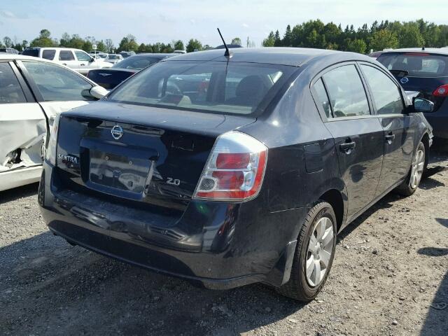 3N1AB61EX7L650689 - 2007 NISSAN SENTRA 2.0 BLACK photo 4