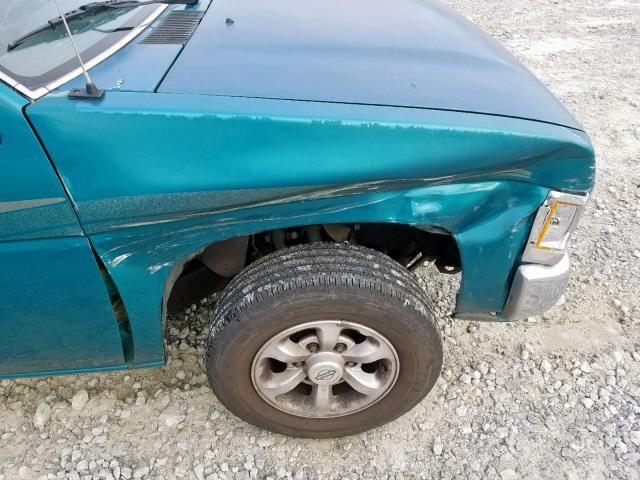 1N6SD16S1TC339412 - 1996 NISSAN TRUCK KING GREEN photo 10