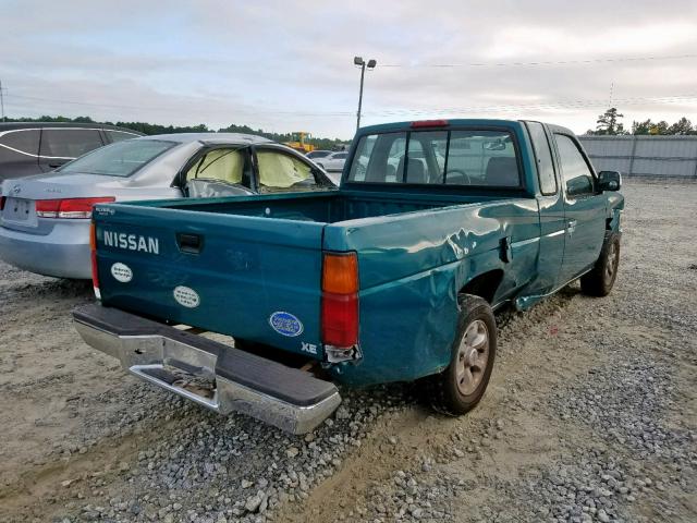 1N6SD16S1TC339412 - 1996 NISSAN TRUCK KING GREEN photo 4