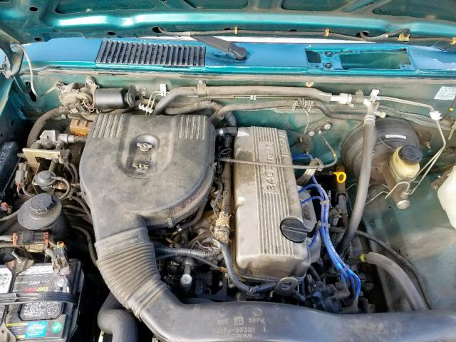 1N6SD16S1TC339412 - 1996 NISSAN TRUCK KING GREEN photo 7