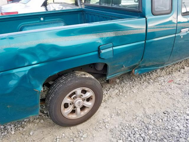 1N6SD16S1TC339412 - 1996 NISSAN TRUCK KING GREEN photo 9