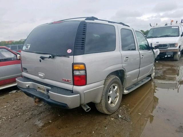 1GKEK63U35J210342 - 2005 GMC YUKON DENA TAN photo 4