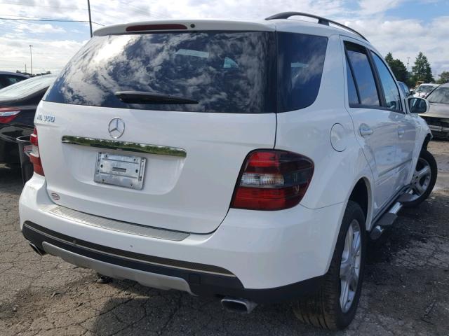 4JGBB86E26A040583 - 2006 MERCEDES-BENZ ML 350 WHITE photo 4