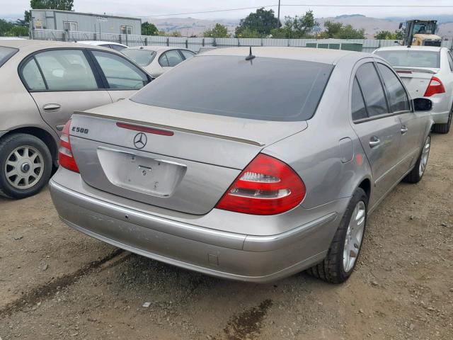 WDBUF70J03A129810 - 2003 MERCEDES-BENZ E 500 TAN photo 4